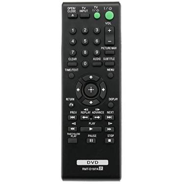 Imagem de ALLIMITY Substituição de controle remoto RMT-D197A para Sony DVD Player DVPSR100 DVP-SR100 DVP-SR120 DVP-SR201P DVP-SR210P DVP-SR310P DVP-SR320 DVP-SR405P DVP-SR500H DVP-SR500WM DVP-SR510H