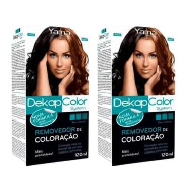 Imagem de Kit C2 Removedor de Coloração DekapColor System 120ml -Yamá - Yama