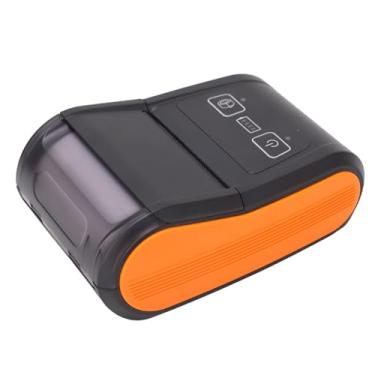 Imagem de Impressora Térmica Portátil58mm Bt5.0 para Lojas de Roupas Fácil Operação ConexãoDisplay Claro Bateria Embutida