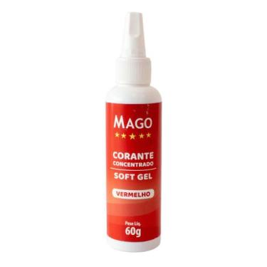 Imagem de Corante Soft Gel 60g Vermelho - Mago