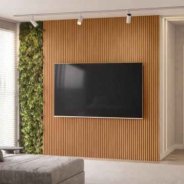 Imagem de Painel Ripado Modular 250Cm Nature Fosco