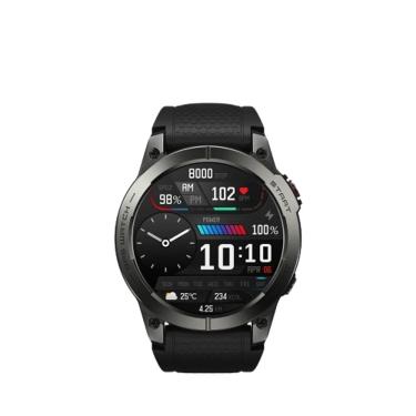 Imagem de Relógio Zeblaze Stratos 3 Premium, Tela Ultra Hd Amoled, Gps Embutido, Hi-fi Bluetooth Preto