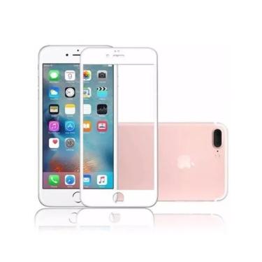 Imagem de Película De Vidro 3d 4d 5d Iphone 6 6s 6g - Branca