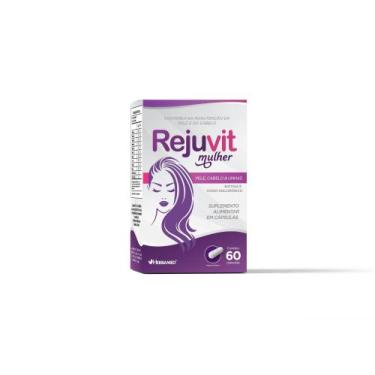 Imagem de Rejuvit mulher pele, cabelos e unhas 60caps/400mg - herbamed