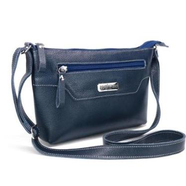 Imagem de Bolsa Feminina em Couro Legitimo Pequena Alça Transversal dia à dia Road Seven-Feminino