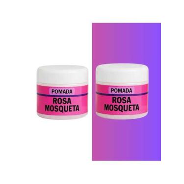 Imagem de Kit com 2 Pomadas Clareadoras Rosa Mosqueta com Dolomita 30g  Clareame