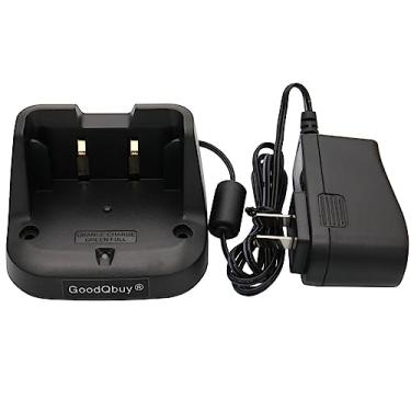 Imagem de GoodQbuy Carregador Rápido De Mesa Sbh-28 - Bateria Íons Lítio Sbr-24Li Compatível Com Rádios Yaesu Ft-70, Ft-70D, Ft-70Dr, Ft70 E Ft70D.