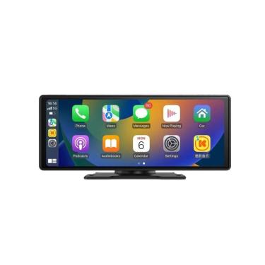 Imagem de Tela Monitor de Carro Multimídia Com Suporte Carplay Android_Auto C/ Câmera de Ré