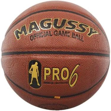 Imagem de Bola Basquete Magussy Pro6 Oficial