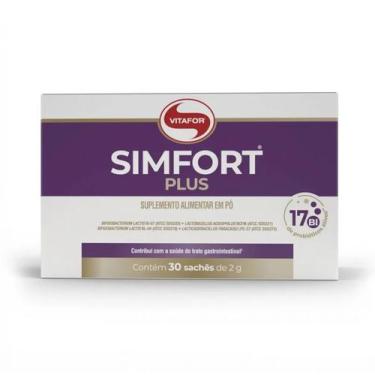 Imagem de Simfort Plus - Probiótico (Display 30 sachês de 2g) - Padrão: Único - 