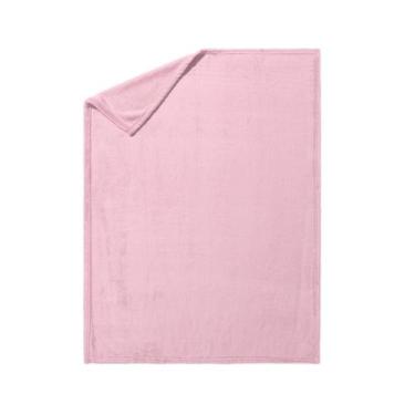 Imagem de Coberta Manta Bebê Soft Comfy Duplo Antialergico Rosa - Neném Na Nuvem