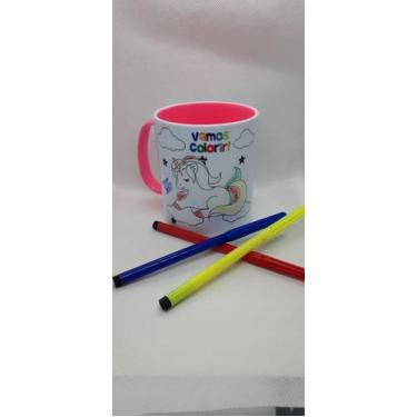 Imagem de Caneca Polimetro para colorir - WP studio