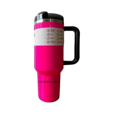 Imagem de Garrafa Térmica De Aço Inoxidável De Grande Capacidade (1,18L) Com Tam