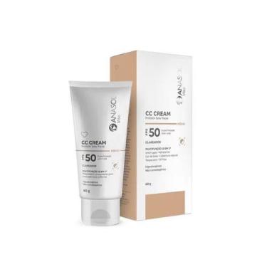 Imagem de Cc Cream Facial Fps50 Multifunção 10 Em 1 Cor Médio - Anasol