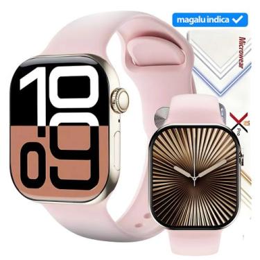 Imagem de S10 X PRO MicroWear Smartwatch 47mm  NFC  Tela Curva Amoled 2.08  Moni