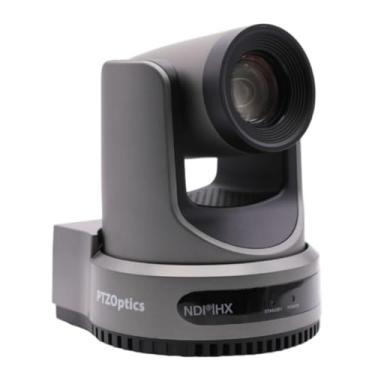 Imagem de PTZOptics Câmera Move 4K SDI/HDMI/USB/IP PTZ com zoom óptico de 30x (cinza) (PT30X-4K-GY-G3)