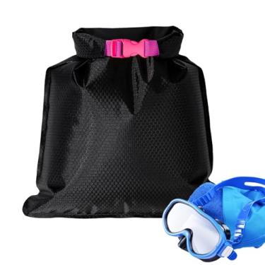 Imagem de Saco Impermeável - Bolsa à Prova de Água para Roupa Molhada,Organizador Não Vaza, Porta Equipamento Natação para Óculos Saboneteira Praia Férias Mochilagem