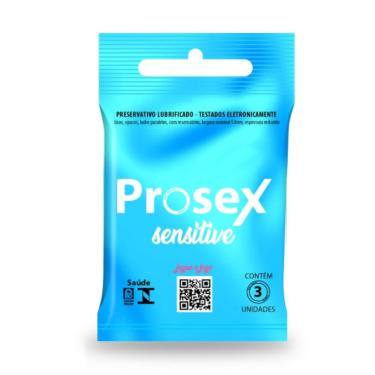 Imagem de Preservativo Prosex Sensitive Premium 3 Unidades