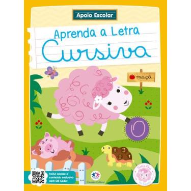 Imagem de Livro - Apoio Escolar - Aprenda a letra cursiva