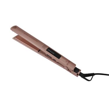 Imagem de Chapinha Prancha Ga.ma Italy Elegance Led Keration Pro 230c Rosê Bivolt