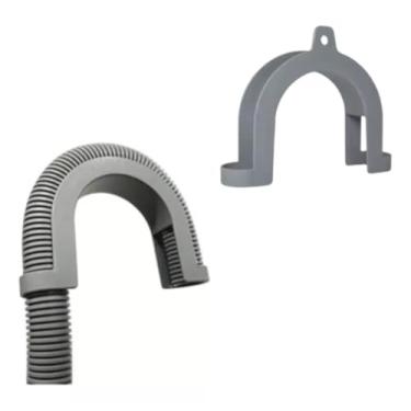 Imagem de Suporte/Curva Da Mangueira Saida De Agua Lavadora de Roupas Universal