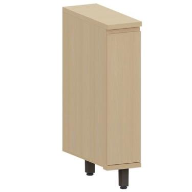 Imagem de Balcão para Cozinha 20 cm 1 Porta MDF/MDP Aurora - Luciane, Carvalho