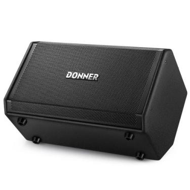 Imagem de Amplificador de tambor elétrico Donner DDA-80 80W sem fio com alto-fal