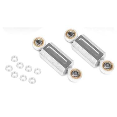 Imagem de Huabrve Kit de terminais de barra oscilante compatível com Can-Am Ryker 600/900 / Rally 2019-2025 para esporte 2022-2025 (cromado A)