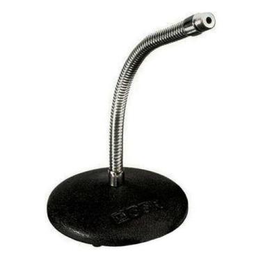 Imagem de Pedestal De Mesa Para Microfone 30 Cm Csr D15 Base Pesada - Preto, Pre