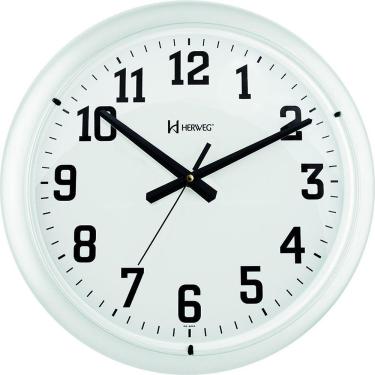 Imagem de Relógio De Parede 40 Cm Quartz Herweg 660129 Branco - Branco