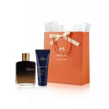Imagem de Kit Natura Homem Dom Perfume E Desodorante Hidratante Corporal Perfume Dom Natura