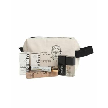 Imagem de Kit Pós-Gel para Unhas Marfim com Necessaire – Tratamento Completo com Cálcio, Base Fortalecedora e Blend de Óleos | Recupera, Fortalece e Hidrata Unhas Fracas e Quebradiças