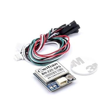 Imagem de SpeedyFPV Módulo GPS duplo BN220, antena GLONASS com cabo breakout, receptor multi-satélite de 72 canais, chipset M8030-KT, 22 x 20 x 6 mm