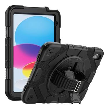 Imagem de Capa Com Alça Giratória E Suporte Para Samsung TAB S9 FE 10.9polegadas X510/X516B ou Tab S9 11polegadas 2023 (com slot para caneta de sucção)