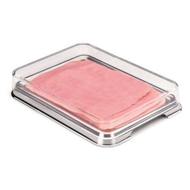 Imagem de Porta Frios Forma Vision Retangular com Tampa e Bandeja Inox