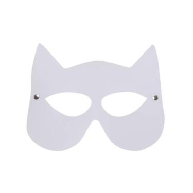 Imagem de Máscara Mulher Gato - Disponível em 5 Cores  Brasil Fetiche, Branco
