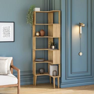 Imagem de Armário Multiuso Berlin 6 Prateleiras Cinamomo – RV Móveis