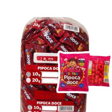 Imagem de Kit 40 Mini Pipoca doce de 10gr para festas snack doce - Aritana