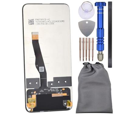 Imagem de Tela digitalizadora sensível ao toque IPS LCD para Huawei P Smart Z preta