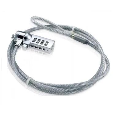 Imagem de Trava De Segurança Notebook Com Segredo Cadeado Cabo De Aço