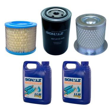 Imagem de Kit Preventiva Compressor Parafuso Schulz Srp 2005 2008 2010 2015 Ta05c Ta08c Ta10c Ta15c Csrp2008