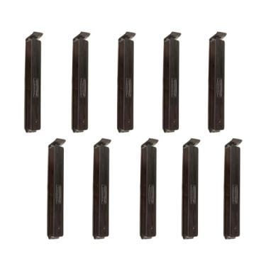 Imagem de Organizador Fecha Saco Grande 10 Unidades Preto Metaltru