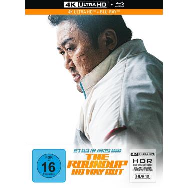 Imagem de The Roundup: No Way Out, 1 4K UHD-Blu-ray + 1 Blu-ray (Limited Collector's Edition im Mediabook)