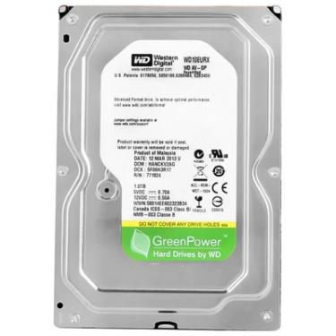 Imagem de HD Western Digital 1TB WD Green 3.5" SATA 3 7200RPM Pull - WD10EURX