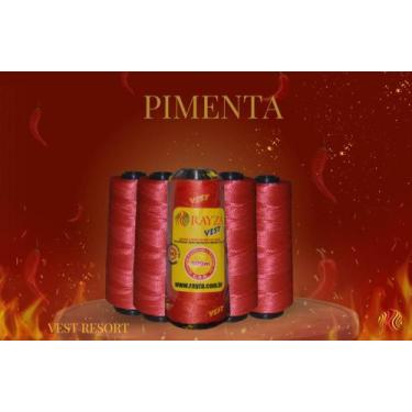 Imagem de Linha Rayza Vest Resort - Cor 006 Pimenta - Tex 288 - Rayza Tapetes E 