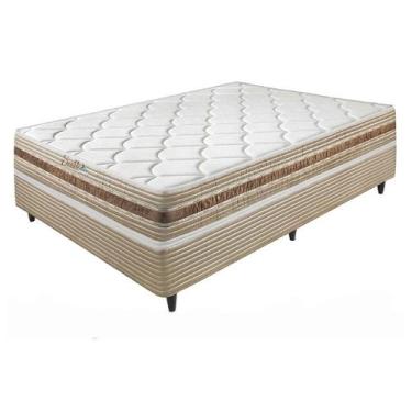 Imagem de Colchão Solteiro Molas Interligadas Suable Rondomóveis Tecido Malha em