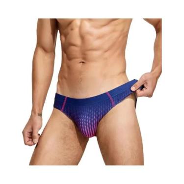 Imagem de Novos calções de banho masculinos cor graciosa biquíni de natação - SE