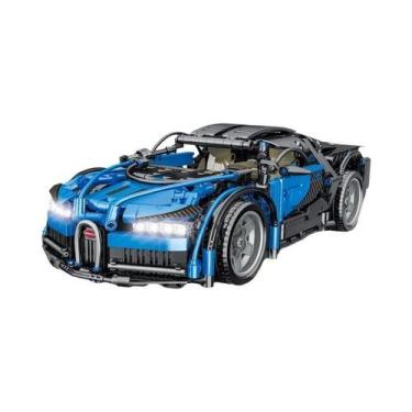 Imagem de Blocos De Montar De Supercarro De Corrida Com Controle Remoto Para Cri