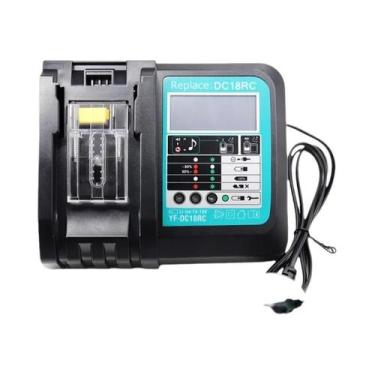 Imagem de Carregador De Bateria Para Furadeira Makita 18V 14.4V LXT BL1815 BL186