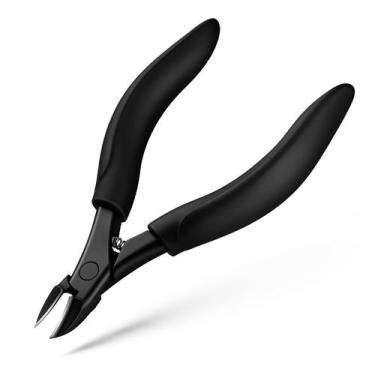 Imagem de Cortador de unhas BEZOX para idosos com unhas grossas, preto